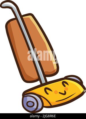 Hand vacuum cleaner cartoon illustration Stock Vector Image & Art - Alamy