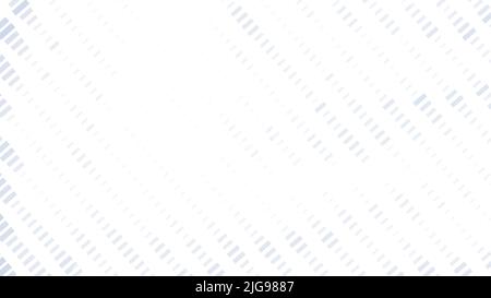 Simple tech background with slanted bluish grey dotted stripes on a white. Vector graphic pattern Stock Vector