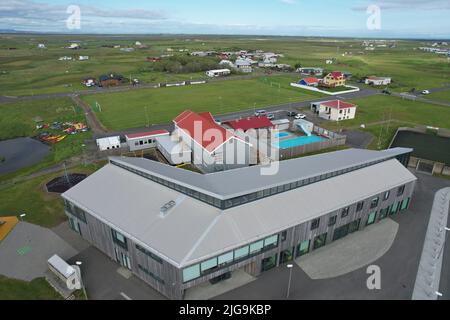 Stokkseyri, Iceland. Drome View. Stock Photo