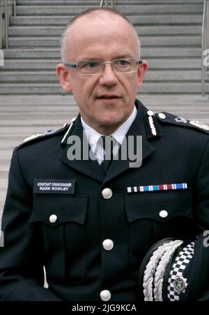 Sir Mark Rowley, Commissioner of the Metropolitan Police, during the ...