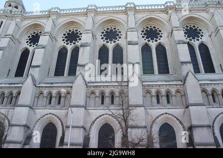 St. John the Divine Cathedral, NYC, USA Stock Photo