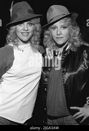 Marie Curie and Cherie Currie April 10, 1980 Credit: Ralph Dominguez ...