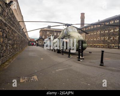 Wessex Helicopter at the Crumlin Road Gaol Experience