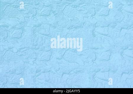 Delicate blue rough structured background for decor, text and advertising Stock Photo