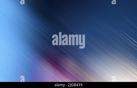 A blue motion-blurred background texture with purple and blue barts Stock Photo