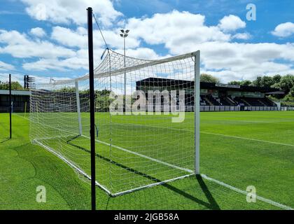 BAMBER BRIDGE, UK. JUL 9TH  Stadium general view before the Pre-season Friendly match between Bamber Bridge FC and Oldham Athletic at the Sir Tom Finney Stadium, Bamber Bridge on Saturday 9th July 2022. (Credit: Eddie Garvey | MI News) Stock Photo