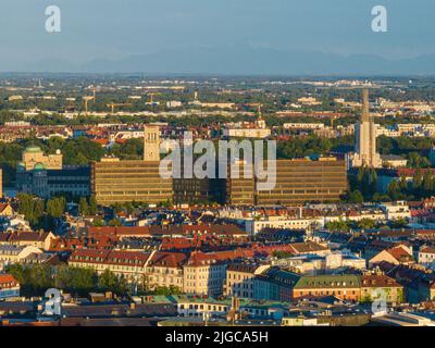 European Patent Office headquarters in Munich, Germany Stock Photo