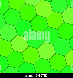 Geometry hexagon wall texture background multicolor honeycomb pattern wallpaper Stock Photo