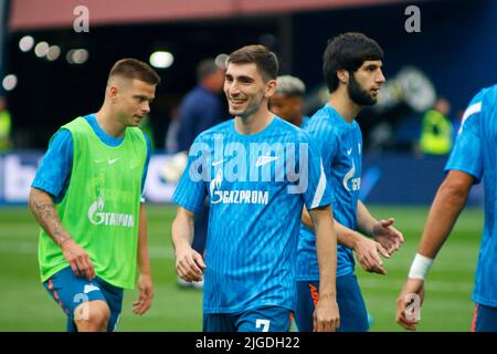 Zelimkhan Bakaev of FC Spartak Moscow in Action Editorial Image