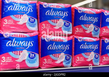 Always sanitary napkins hi-res stock photography and images - Alamy