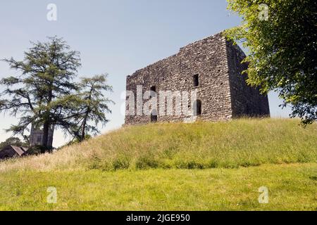 The historic Lydford Castle, Devon Stock Photo