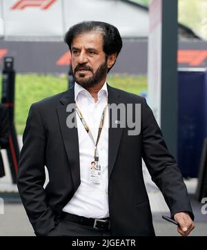 Spielberg, Austria. July 10th, 2022, Red Bull Ring, Spielberg, Formula 1 BWT Grand Prix of Austria 2022, in the picture FIA President Mohammed bin Sulayem Credit: dpa picture alliance/Alamy Live News Stock Photo