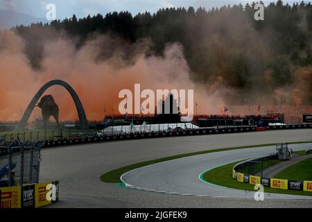 Spielberg, Austria. 10th July, 2022. Circuit atmosphere. Austrian Grand Prix, Sunday 10th July 2022. Spielberg, Austria. Credit: James Moy/Alamy Live News Stock Photo