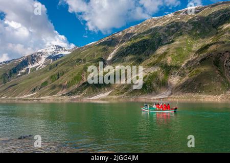 Saif ul Malook Lake Kaghan Valley KPK, Pakistan Stock Photo