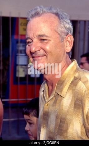 Comic actor Bill Murray arriving at a premiere in Hollywood, California Stock Photo