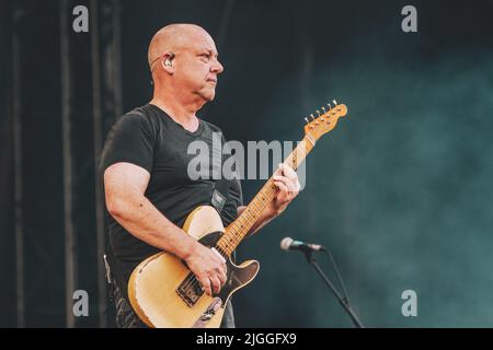 Frank Black of the band Pixies performs on stage at MadCool