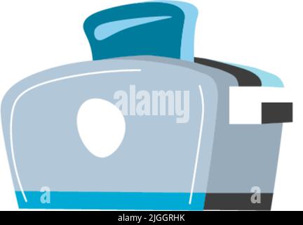 Toaster kitchen appliances for cooking vector Stock Vector