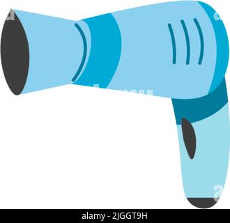Hair dryer, home electric appliances for beauty Stock Vector