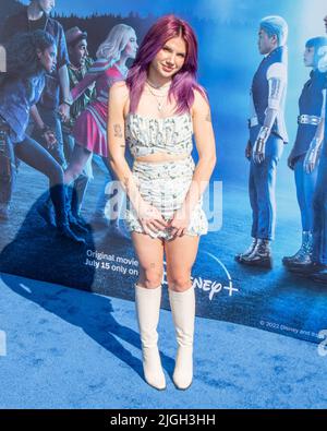 July 9, 2022, Santa Monica, California, USA: Bailey Spinn attends Disney+ Original Movie ''Zombies 3'' Los Angeles Premiere. (Credit Image: © Billy Bennight/ZUMA Press Wire) Stock Photo