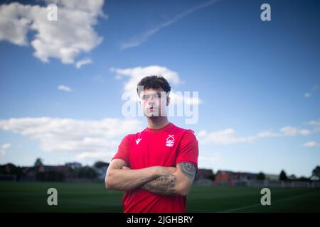 Nottingham, UK. 11th July, 2022. Dean Henderson of Manchester United joins Nottingham Forest on a season long loan Deal in Nottingham, United Kingdom on 7/11/2022. (Photo by Ritchie Sumpter/News Images/Sipa USA) Credit: Sipa USA/Alamy Live News Stock Photo