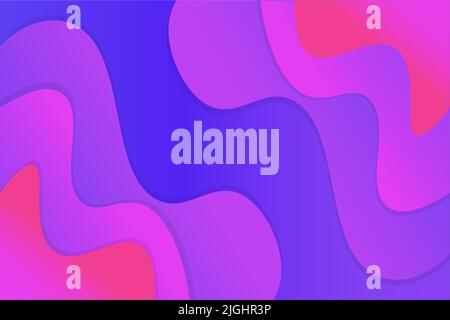 Abstract Blurred blue teal pink purple background. Soft light gradient backdrop with place for text. Vector illustration for your graphic design, bann Stock Vector
