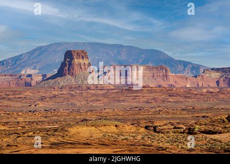 Arid Landscape in Arizona, USA Stock Photo