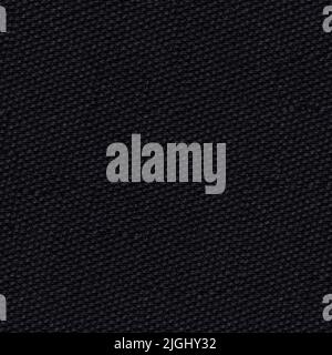 Stylish black fabric background. Seamless square texture. Stock Photo