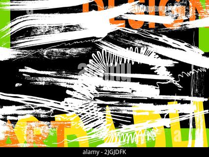 Abstract background watercolor paint dirty backdrop splash presentation art graphic design pattern vector illustration Stock Vector