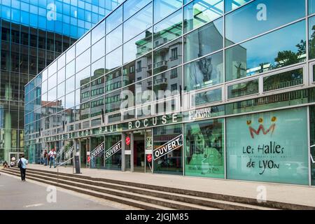 Les Halles De Lyon Paul Bocuse, Lyon, France Stock Photo