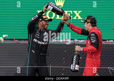 PODIUM CELEBRATION Max Verstappen (NED) Redbull Racing RB19 during the