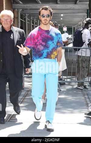 New York, NY, USA. 11th July, 2022. Kevin Jonas seen at The View to promote his new game show Claim To Fame on July 11, 2022 in New York City. Credit: Rw/Media Punch/Alamy Live News Stock Photo