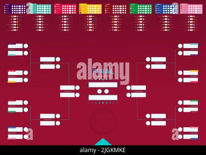 Match schedule, template for web, print, football results table, flags of  European countries participating to the final tournament of european  football championship 2020. vector illustration 2153339 Vector Art at  Vecteezy