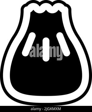 dumplings icon . Stock Vector