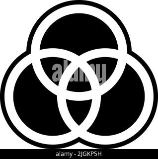 rgb icon . Stock Vector