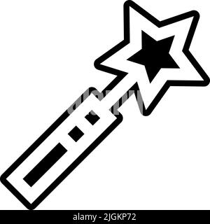 magic wand icon . Stock Vector