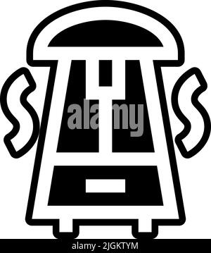 heater icon . Stock Vector