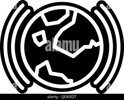 earth icon . Stock Vector
