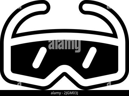 goggles icon . Stock Vector