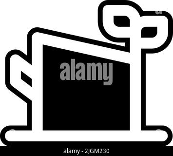 tree stump icon . Stock Vector
