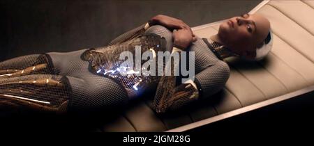 ALICIA VIKANDER, EX MACHINA, 2014 Stock Photo - Alamy