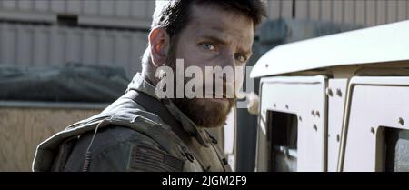 BRADLEY COOPER, AMERICAN SNIPER, 2014 Stock Photo