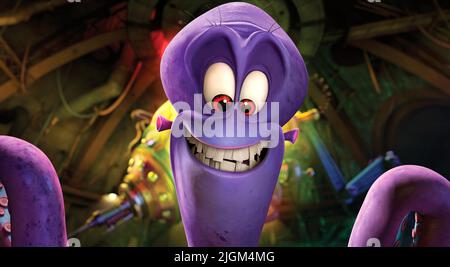 OCTOPUS, PENGUINS OF MADAGASCAR, 2014 Stock Photo