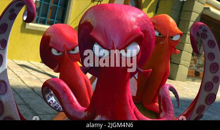 OCTOPUS, PENGUINS OF MADAGASCAR, 2014 Stock Photo