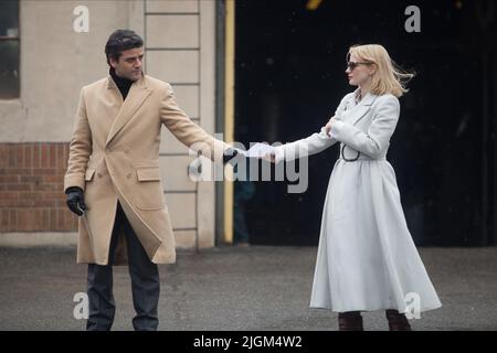 ISAAC,CHASTAIN, A MOST VIOLENT YEAR, 2014 Stock Photo