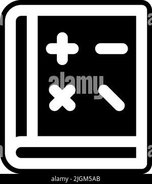 math icon . Stock Vector