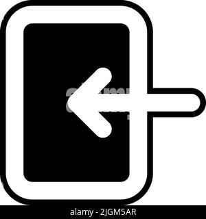 log in icon . Stock Vector