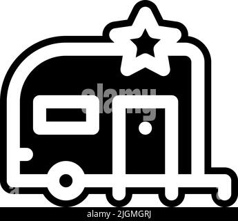 Cinema trailer icon . Stock Vector