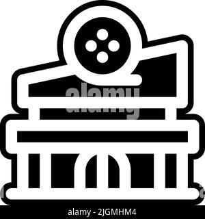 Cinema icon . Stock Vector
