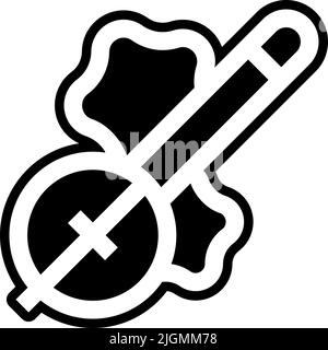 Holi ektara icon . Stock Vector