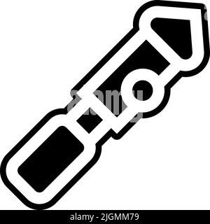 Holi water gun icon . Stock Vector